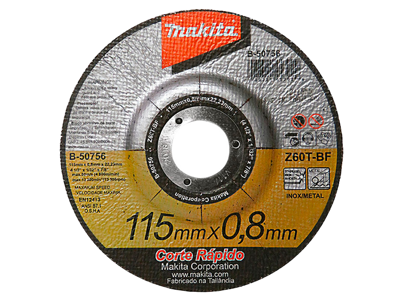 DISCO CORTE DEPRES CENTRAL 115MM