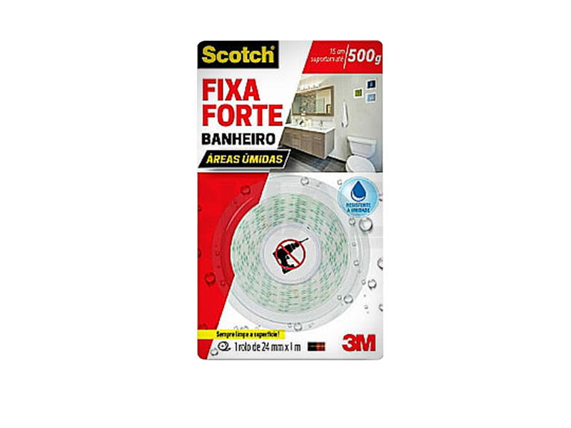 FITA FIXA FORTE BANHEIRO 24MMX1
