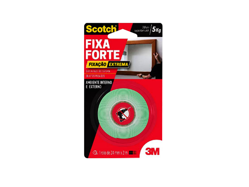 FITA DUPLA FACE 24MMX2M
