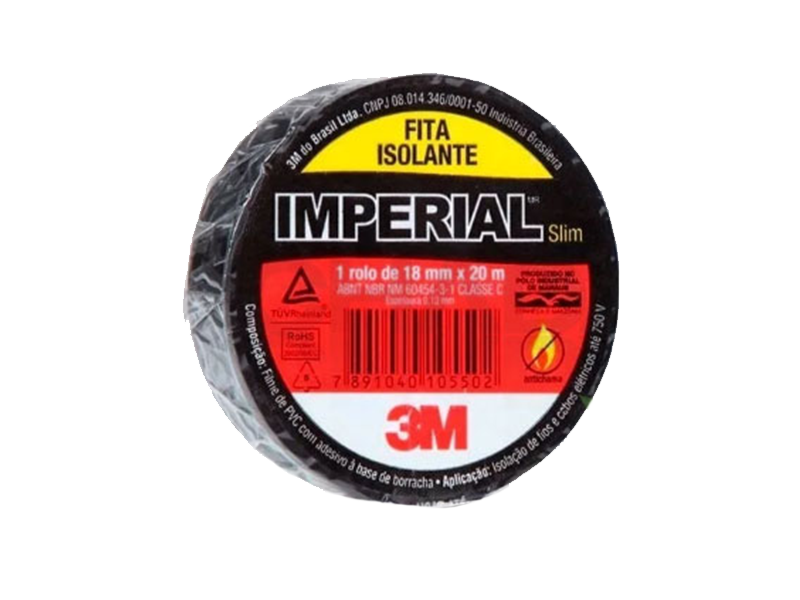 FITA ISOLANTE IMPERIAL 18MMX20M