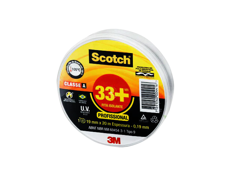 FITA ISOLANTE SCOTH 33+ 19MMX20M